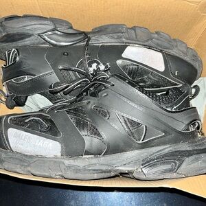 Balenciaga Black Athletic Shoes